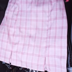 Pink Romwe skirt